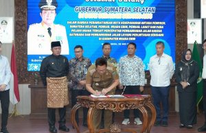 100 hari kepemimpinan, Bupati Muara Enim Pastikan jalan angkutan khusus Batu bara dan Fly Over siap di bangun