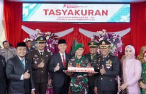 Polres OKI Gelar Upacara HUT Bhayangkara ke-79, Teguhkan Komitmen Jaga Kamtibmas dan Dukung Transformasi Ekonomi
