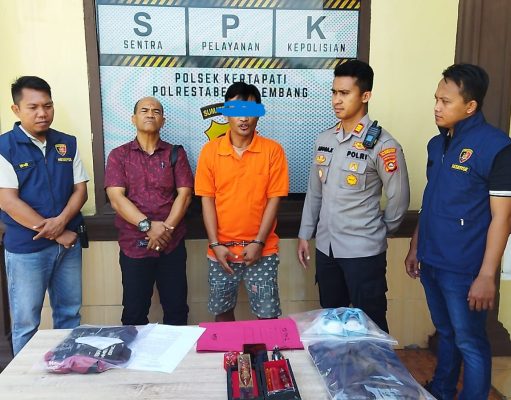 Curi Motor dengan Modus Ambil Kunci Kontak, ZK Ditangkap Polsek Kertapati, Rekannya Masih DPO