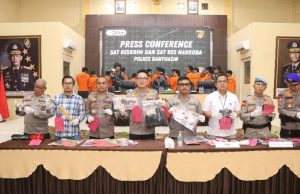 Polres Banyuasin Ungkap 15 Kasus Narkoba dan Terima 10 Senpi Rakitan, Wujud Sinergi Publik Demi Keamanan