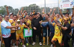 Golkar Juara Turnamen Sepak Bola Antar Partai Politik Piala Gubernur Sumsel 2025, Beringin Jaya FC Sapu Bersih Kemenangan
