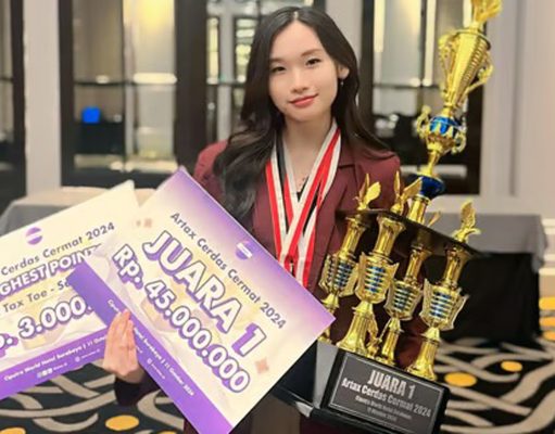 Binusian Berprestasi: Sasha Torehkan 22 Penghargaan dan Gelar Best Lab Assistant 2024