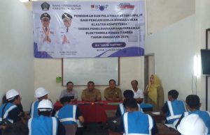 Disnaker Kabupaten Blitar Tutup Pelatihan Kompetensi Klaster Perbaikan Alat Elektronik Rumah Tangga