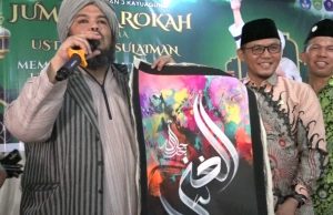 Jumat Barokah SMAN 3 Unggulan Kayuagung Hadirkan Ustadz Derry Sulaiman: Memupuk Karakter Islami di Era Milenial