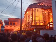 Bedeng Dua Lantai di 26 Ilir Palembang Hangus Terbakar, Kerugian Capai Puluhan Juta Rupiah