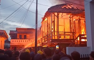 Bedeng Dua Lantai di 26 Ilir Palembang Hangus Terbakar, Kerugian Capai Puluhan Juta Rupiah