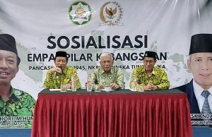 Sosialisasi 4 Pilar Kebangsaan, Iskandar SE Tegaskan Pentingnya Cinta Tanah Air Tanpa Sekat Sektoral