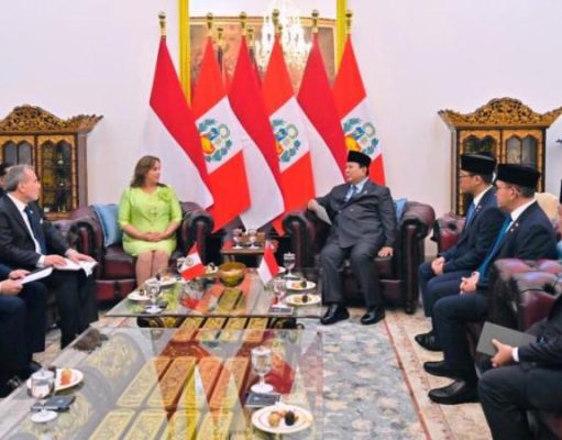 Presiden Prabowo Sambut Presiden Peru, Perkuat Hubungan Bilateral Jelang 50 Tahun Diplomasi