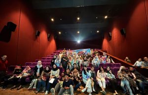 Nobar Film “Gak Nyangka” di Palembang, Wahyu Sanjaya Dorong Kreativitas Generasi Muda