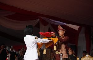 Semarak HUT ke-80 RI di OKI: Pakaian Adat Warnai Upacara Kemerdekaan