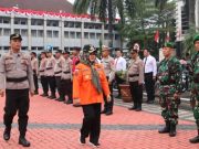 Hadapi Karhutla, Wakil Bupati Muara Enim Pimpin Apel Kesiapsiagaan