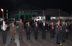 Rangkaian HUT Ke-80 Republik Indonesia, Forkompinda Muara Enim Laksanakan Upacara Renungan Suci