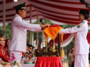 Bupati Muara Enim pimpin Upacara HUT Ke-80 Republik Indonesia