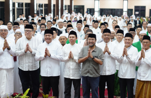 Maulid Nabi 1447 H di Asrama Haji Palembang, Herman Deru: Sumsel Zero Conflict
