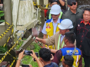 Herman Deru Pimpin Kesepakatan Pembangunan Ulang Jembatan Muara Lawai