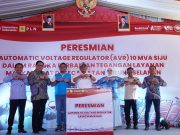 PLN Resmikan AVR Siju, Ribuan Warga Tulung Selapan Kini Nikmati Listrik Stabil