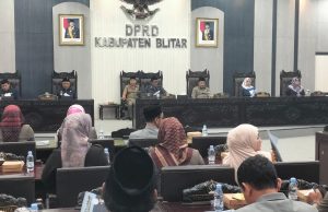 DPRD Kabupaten Blitar Menggelar Rapat Paripurna,Penjelasan Bupati Blitar Nota Keuangan Perubahan APBD 2025