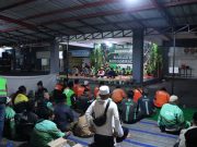 Peringati Maulid Nabi Muhammad SAW, Polres Blitar Kota Bersama Komunitas Ojol Blitar Raya Bersholawat