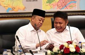 Menteri ATR/BPN Nusron Wahid dan Gubernur Sumsel Herman Deru Bahas Arah Baru Penataan Lahan di Sumatera Selatan