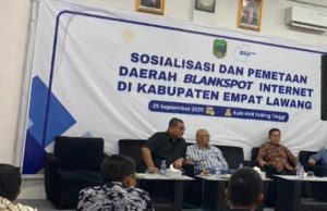 Diskominfo Empat Lawang Gandeng Starlink Atasi Blankspot Internet