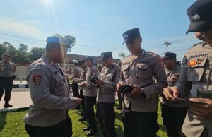 Polres Blitar Terima Kunjungan Tim Bidpropam Polda Jatim, Laksanakan Mitigasi dan Pemeriksaan Internal Anggota