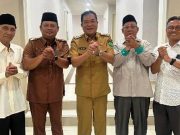 Bupati Muba H. M. Toha Tohet Resmi Nahkodai Dewan Masjid Indonesia Kabupaten Musi Banyuasin Periode 2025–2030