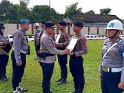 apolres Blitar Laksanakan PTDH Karena Langgar Kode Etik Berat, 4 Anggota Polres Blitar Dipecat Tidak Dengan Hormat