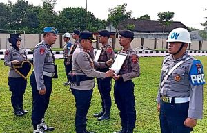 apolres Blitar Laksanakan PTDH Karena Langgar Kode Etik Berat, 4 Anggota Polres Blitar Dipecat Tidak Dengan Hormat