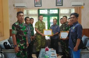 HUT TNI ke-80, DPP PJS Beri Penghargaan untuk Kodim 0403/OKU Atas Dedikasi Menjaga Kondusivitas Wilayah OKU Raya