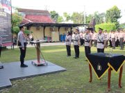 Kapolres Blitar Kota Pimpin Sertijab Pejabat Utama Dan Kapolsek Jajaran