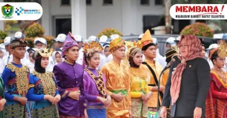 Wakil Bupati Muara Enim Pimpin Upacara Peringatan Hari Sumpah Pemuda 2025