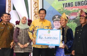 Selamat! Desa Pagardewa Raih Juara I Komdespar Muara Enim