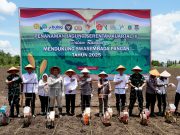 Pemkab OKI Dukung Polda Sumsel Wujudkan Swasembada Pangan Lewat Gerakan Tanam Jagung Serentak