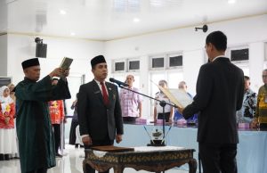 Bupati OKI Lantik dr. Tito Aristian, Tegaskan Reformasi Total Layanan Kesehatan di RSUD Kayuagung