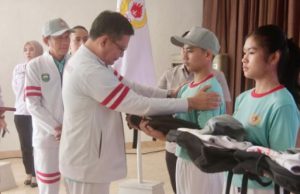 Wabup OKU Lepas 235 Atlet Menuju Porprov Sumsel XV di Muba: Tekankan Sportivitas dan Prestasi