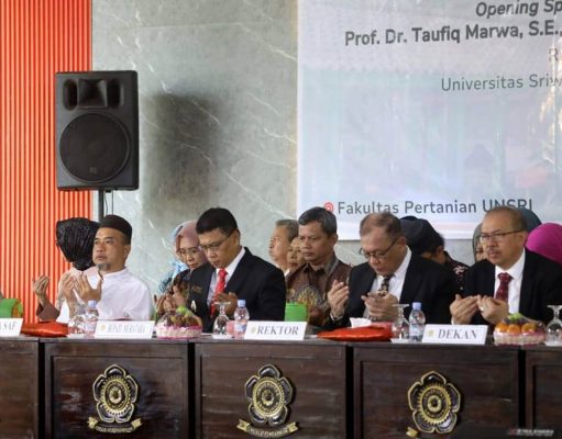 Bupati Muratara Jadi Orator Ilmiah di Dies Natalis Fakultas Pertanian Unsri, Dorong Sinergi Triple Helix Menuju Indonesia Emas 2045