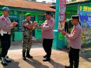 Sinergi Tanpa Batas: Kapolsek Dewantara Beri Kejutan Ulang Tahun untuk TNI di Koramil 03 Dewantara