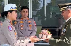 Peringati HUT TNI ke-80, Polres Bitung Teguhkan Sinergitas dan Soliditas Bersama TNI