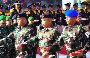 Dansubdenpom Sekayu Terima Satya Lencana Kesetiaan XXIV dari Presiden Prabowo Subianto