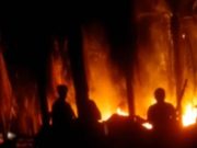 Kebakaran Sumur Minyak Ilegal di Keluang Terus Berulang, Penegakan Hukum Dipertanyakan