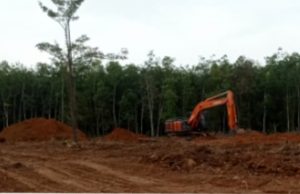 Diduga Tak Kantongi Izin, PT. Kelantan Sakti Tetap Jalankan Aktivitas Galian Tanah di Pampangan OKI