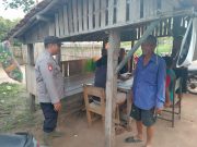 Bhabinkamtibmas Muara Kuang Rutin Sambang Warga, Jaga Kamtibmas Tetap Kondusif
