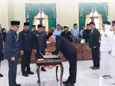 Bupati OKU Teddy Meilwansyah Rotasi 29 Pejabat: Segarkan Birokrasi dan Tingkatkan Kualitas Pelayanan Publik