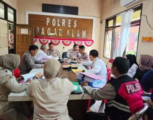 Jelang Wasrik Tahap II, Polres Pagaralam Gelar Pra Audit untuk Wujudkan Tata Kelola yang Transparan dan Akuntabel