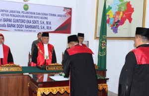 Estafet Kepemimpinan: Pengadilan Negeri Kayuagung Sambut Ketua Baru Dody Rahmanto, S.H., M.H.