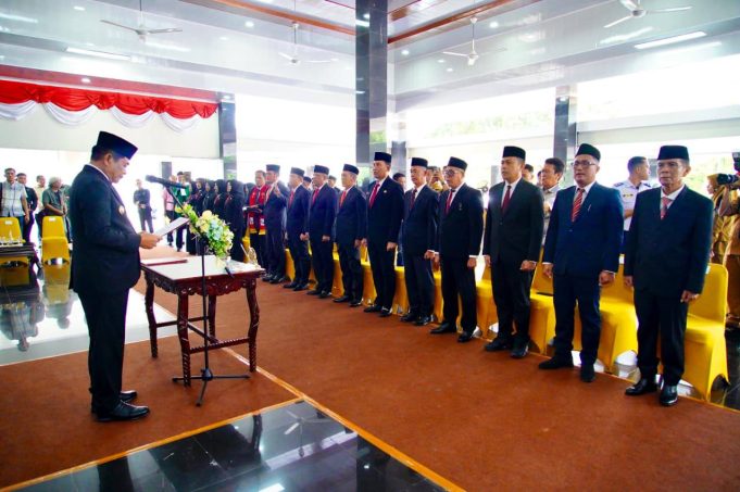 Bupati Muba H. M. Toha Tohet Lantik Pejabat Baru: Perkuat Kinerja dan Tata Kelola Pemerintahan yang Profesional