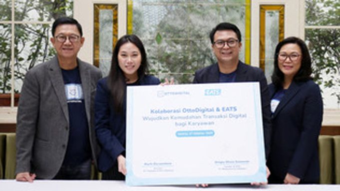 EATS Gandeng OttoDigital Hadirkan Solusi Transaksi Digital Terpadu untuk Karyawan di Indonesia
