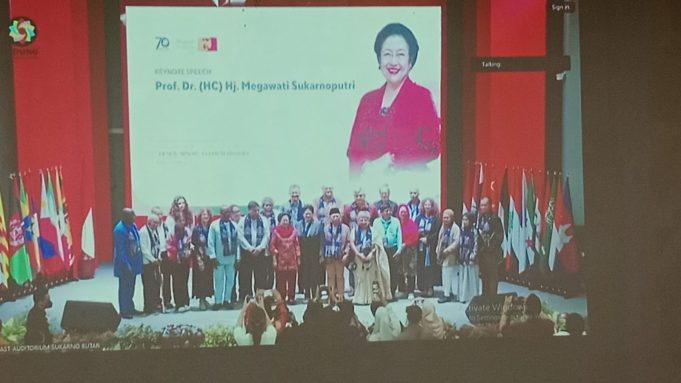 Megawati Soekarnoputri Jadi Keynote Speaker di Seminar 70 Tahun KAA Bertema”Bung Karno in Globe History”