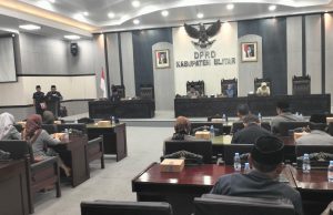 Rapat Paripurna DPRD Kabupaten Blitar, Penjelasan Bupati Blitar Atas Nota Keuangan dan Raperda APBD 2026