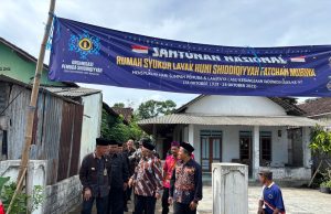 Bupati Drs. Rijanto Resmikan Rumah Layak Huni Bersama Pemuda Shiddiqiyyah